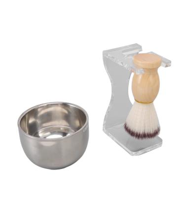 Naroote Shaving Brush Set for Men Shaving Brush Bubble Bowl Set Good Softness for Home