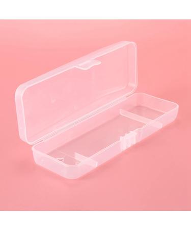 Brensty 2-Piece Double Storage Box for Men | Transparent Shaver Accessories Holder & Art Fabric Case - International Shipping Available - Buy Online on SooperMarket.com
