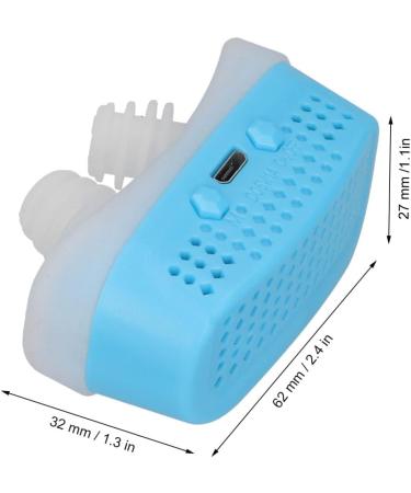 Snore No More Portable Electric Anti-Snoring Device - Blue - Recyclable Sleep Solution - Buy Online on SooperMarket.com