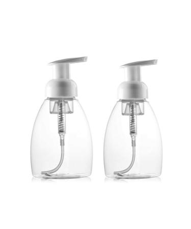 250 ml of foam donors empty refillable pump pum make-up shampoo facial cleaner hand fluid foaming container DIY hand washing body washing 2 pieces