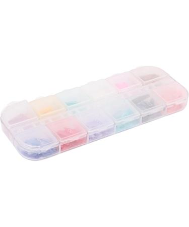 Wispbreeze 12 Colors/Box Crushed Stones Gravel Flakes Natural Broken 3D Beauty Manicure Diy Nail Art Decoration 01 - Buy Online on SooperMarket.com