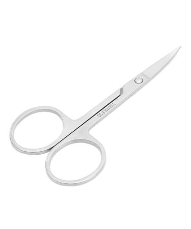 Hair Cutting Scissors Facial Nose Ear Hair Grooming Scissors Hair Removal Scissor Hair Clippers Eyebrow Eyelash Trimming Scissors Men's Beard Mustache Care Scissors