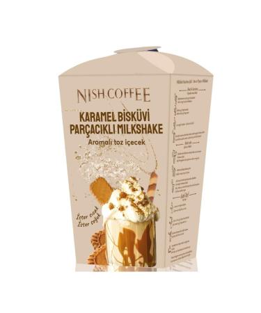 Nishcoffee Caramel Biscuit Powder Drink 250 gm