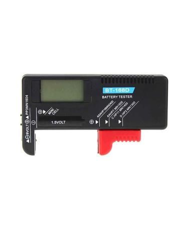 BT-168D Digital Battery Tester Volt Checker 9V 1.5V Button Cell Rechargeable AAA AA C D Universal Battery Test Stevlogs