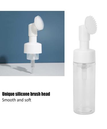 Buy Transparent Foam Bottle with Brush for Facial Cleanser Best International Shipping | #1 Foam Pump Bottle - Buy Online on SooperMarket.com