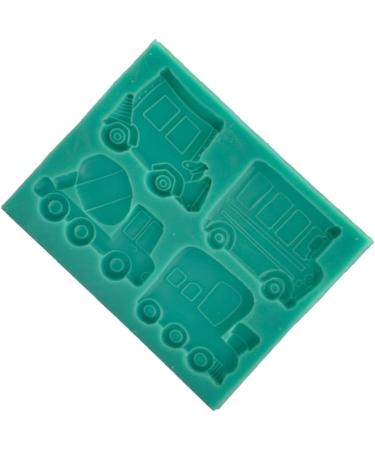 2 Pcs Silicone Baking Mold Silicone Fondant Mold Household Cake Mold Cake Decorating Tool Silicone Cake Mold DIY Mould Car Chocolate Mold 10.7*8.6 CMx2pcs - Buy Online on SooperMarket.com