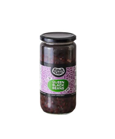 Bold Bean Co Queen Black Beans. 1 x 700g Jar All Natural Ingredients Vegetarian & Vegan Friendly.