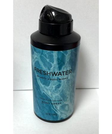 Bath and Body Works Men's Collection FRESHWATER Deodorizing Body Spray 3.7oz - Buy Online on SooperMarket.com