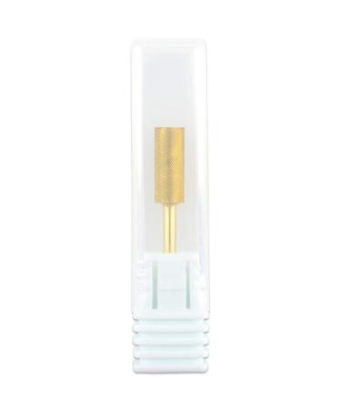 PANA Small Barrel Gold Nail Drill Bit 2X Fine Grit | 3/32 Shank Size - Fast Acrylic & Hard Gel Removal for Manicure Pedicure - Salon Quality Tool - Buy Online on SooperMarket.com