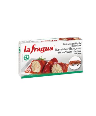 2 x 220g Piquillo Peppers Stuffed with Brown Crab