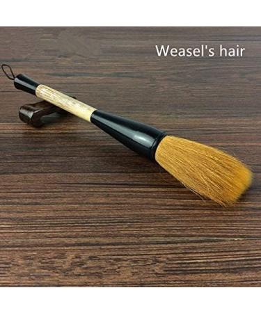 Large Wolf Hair Calligraphy Brush - Traditional Chinese & Japanese Sumi Drawing Tool - Buy Online on SooperMarket.com