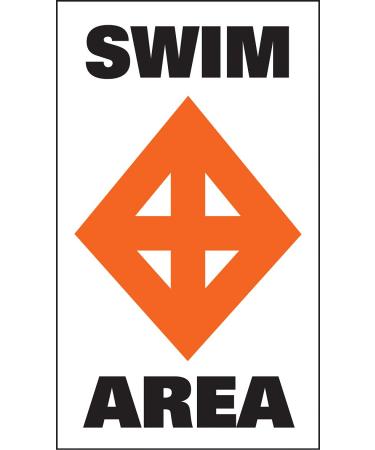Taylor Made Products 46185 Sur-Mark Marker Buoy Label (Swim Area)