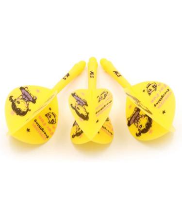 CUESOUL ROST Integrated Dart Shaft and Flights - Set of 3 pcs, Black Scorpion, Pear-Teardrop Shape - Buy Online on SooperMarket.com