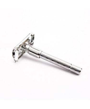Harayaa 5x Adjustable Double Edge Safety Razor for Men - Premium Home Shaving Kit with Blade - International Shipping Available - Buy Online on SooperMarket.com