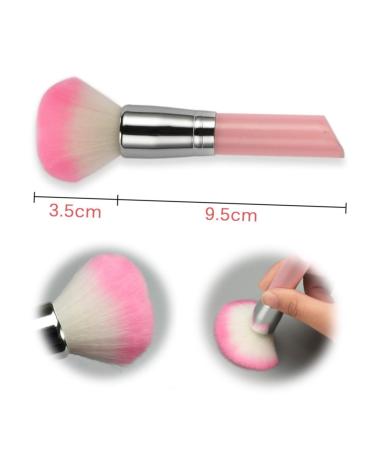 Buy Housoutil Makeup Blusher Brush - Premium Blending & Facial Tool for Flawless Makeup | Portable Pink Cosmetic Brush - Buy Online on SooperMarket.com