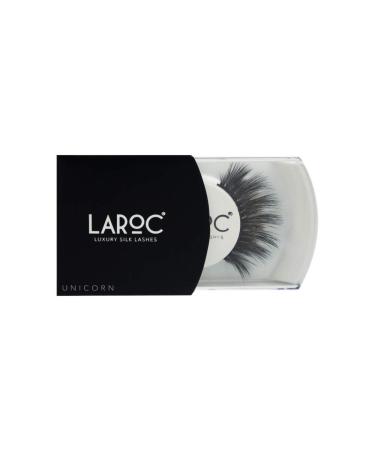 LaRoc False Silk Eyelashes Long Thick Natural Fake Eye Lashes Set Mink Makeup - Unicorn