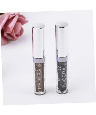 Angoily 2pcs Eyeshadow Sparkling Eyeliner Glitter Eyeliner Shiny Glow Eye Powder Eye Shadow Pearlescent - Buy Online on SooperMarket.com