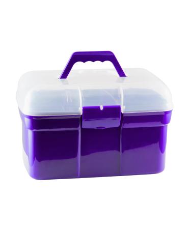 PFIFF 100576 Children's Grooming Box - 6-Piece Horse Care Kit Purple | International Shipping Available - Buy Online on SooperMarket.com