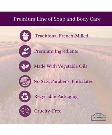 A La Maison De Provence Hand and Body Cream | Natural Moisturizing Lotion with Argan Oil and Shea Butter | Moisturizer for Dry Skin | Paraben and Phthalates Free | Fresh Sea Salt Scent 1.7 Oz (1 Pack) 1.7 Fl Oz (Pack of  - Buy Online on SooperMarket.com