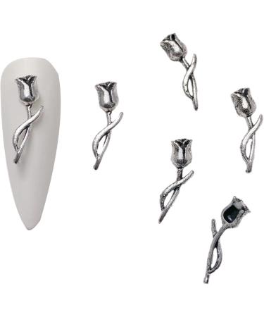 Nail Art Decoration Tips Ornament Metal Alloy Nail Art Decals Pendant Manicure Accessories Eye Catching For Girls Nail Art Accessories Decoration Decals Craft Supplies Jewelry For Girls Crystal B - Buy Online on SooperMarket.com
