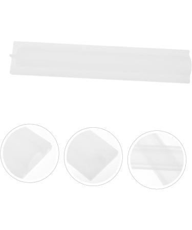 STOBOK Handmade Soap Sandwich Soap Making Supplies Stencils for Crafts Rubber Tube Mould Cakesicles Mold Silicone Molds Clear Silicone Tube Mold White Manual Silica Gel Accessories White 32.2X6.2cm - Buy Online on SooperMarket.com