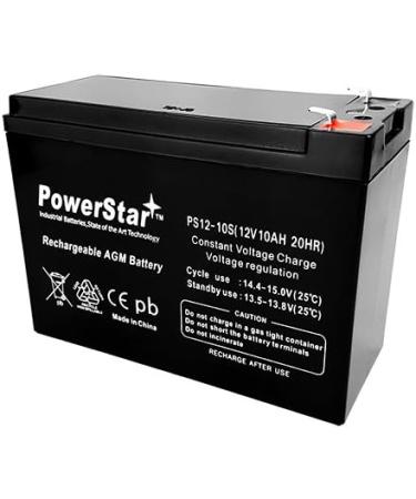 12V 10AH Replacement Battery for WP10-12SE & WP1012 - Sealed Lead Acid Portable Power - Buy Online on SooperMarket.com
