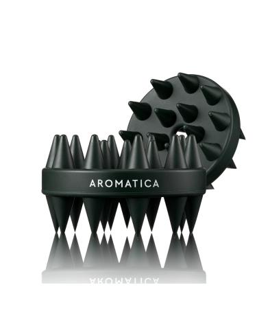 AROMATICA Dual Scalp Care Shampoo Brush - Retrieve Nourished Hair with Scalp Scaling and Deep Cleansing
