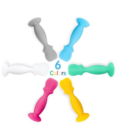 6 Pack Soft Silicone Baby Diaper Cream Spatula Applicator - Diaper Rash Cream Brush for Newborns (Small) - Buy Online on SooperMarket.com
