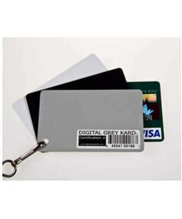 DGK Color Tools White Balance Card Set - Standard Lanyard Included (Set of 3 Cards) - Buy Online on SooperMarket.com