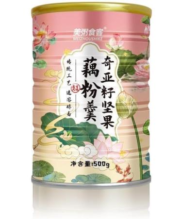 500g x 1can Tremella Soup Sweet Scented osmanthus Instant Lotus Root Starch Soup Fruits Breakfast Porridge nut and Lotus Root Powder Chia Seed Nut Lotus Powder 1 Count (Pack of 1) - Buy Online on SooperMarket.com