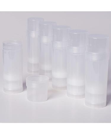 Empty Deodorant Containers Round BPA Deodorant Containers Clear Containers Plastic for Travel 60ML - Buy Online on SooperMarket.com