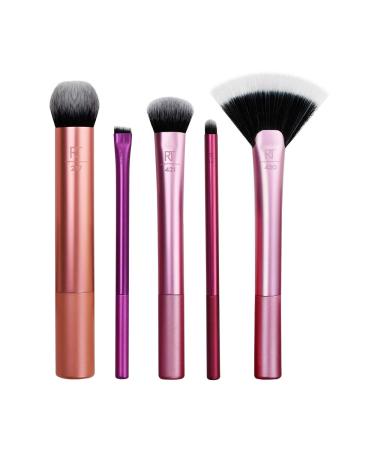 Real Techniques Artist Essentials 5-Piece Makeup Brush Set - Professional Quality - Buy Online on SooperMarket.com