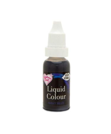 Rainbow Dust Liquid Colour Navy 16ml - Liquid Air Brush Colour and Food Colouring