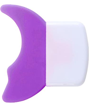 Mascara Eyelash Deflector Eyelash Applicator Prevent Smudge Double Arc Silicone For All Face Shapes (Purple) - Buy Online on SooperMarket.com