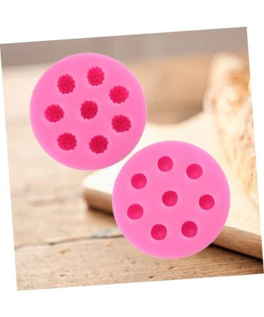 MAGICLULU Decor 4 Pcs Cakesicles Mold Non-Stick Mold Silicone Mold Cake Decorations Pink Mold Cake Decorating Tool Fondant Mold DIY Mold Cake Toppers Cake Mold Blueberry Fondant Cake medium - Buy Online on SooperMarket.com