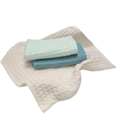 Luxurious Waffle Washcloths - Premium Quality, Fast Drying & High Absorbency - Buy Online on SooperMarket.com