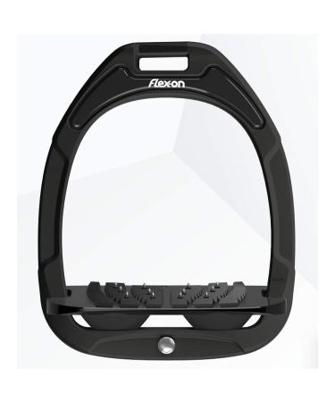 Flex-on Green Composite Stirrup Black/Black/Black Incline Ultra Grip