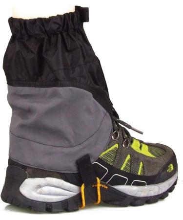 Buy Besportable Waterproof Gaiters - Adjustable Tearproof Ankle Boots Covers for Climbing - Lightweight Black - Buy Online on SooperMarket.com