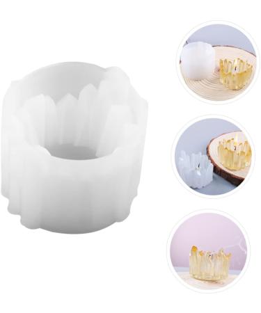 NUOBESTY 1pc Box Storage Box Mold Resin Epoxy Candlesticks Jewelery Organizer Diy Ornament Mold Clay Manual - Buy Online on SooperMarket.com