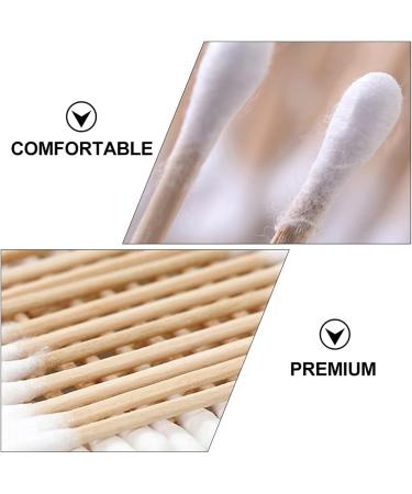 300pcs Double Tips Cotton Swabs - Perfect for Eye Shadow Makeup & Pet Ear Cleaning | Beauty Essentials - Buy Online on SooperMarket.com