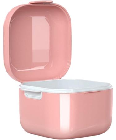 Harayaa 2-Part Prosthesis Case with Perforated Basket | Transparent Braces for Secure Storage - Shop Internationally - Buy Online on SooperMarket.com