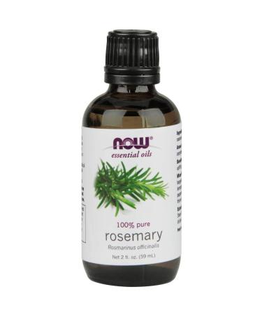 NOW Essential Oils, Rosemary Oil, 2-Ounce 2 Fl Oz (Pack of 1)