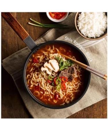 Nongshim SHIN BLACK Ramyun Premium Ramen Korean Spicy Instant Noodles 130g (Pack Of 4) HALAL - Buy Online on SooperMarket.com
