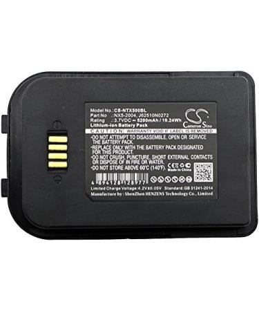 PRUVA 5200mAh Battery for Handheld Nautiz X5 eTicket - Compatible P/N: 6251-0A J62510N0272 NX5-2004 | International Shipping Available - Buy Online on SooperMarket.com