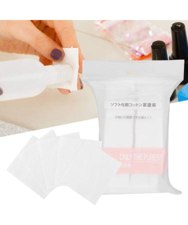 Buy Cotton Exfoliating Facial Pads - Absorbent Cosmetic Makeup Remover Squares (1000 Pieces) for All Skin Types - International Shipping - Buy Online on SooperMarket.com