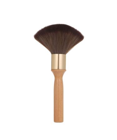 Desikixudy Neck Dusting Brush Soft Handle Neck Brush Facial Cleaning Brush Haircut Tool Suitable for Salon or Home
