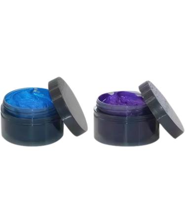 Temporary Hair Dye Color Disposable Water Soluble Hair Wax Color Quick Drying Wash Out Hair Color Temporary Hair Color for Kids Women Men Use Purple - Buy Online on SooperMarket.com