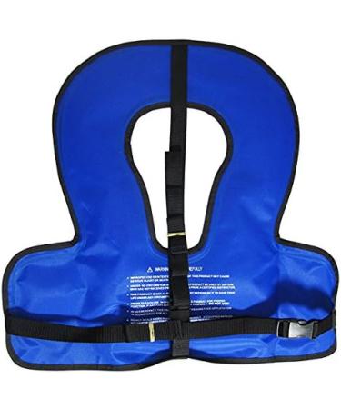 Scuba Choice Youth Kids Snorkel Vest - Neon Yellow/Blue | Personalized Name Box - Buy Online on SooperMarket.com