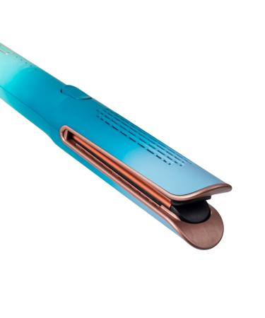 Calista AirGlide Cool Breeze Styler Professional Heat Styling Tool Cool Air Technology Smoothing and Straightening for All Hair Lengths and Types (Brilliant Blue 11") 11 inches Brilliant Blue