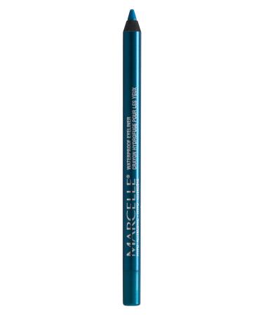 Marcelle Waterproof Eyeliner Blue Lagoon Ultra-Precise Application Long-Lasting Smudgeproof Hypoallergenic Fragrance-Free Cruelty-Free 1.2 g